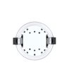 10x LEDlife DimToWarm+CCT RA96 hvit innfellingsspot - Roterbar, Hull: Ø6,8 cm, Mål: Ø8,3 cm, 7W, hvit kant, dimbar, 230V