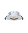 10x 7W Lavprofil innfellingsspot RA96 - Direkte i isolasjon, dimbar, Hull: Ø6,8 cm, Mål: Ø9,3 cm