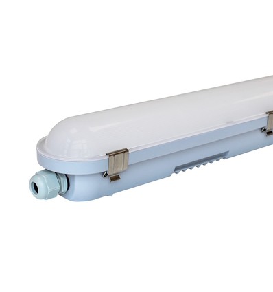 150 cm armatur - 60W, 163lm/W, gjennomgangskablet, IP65
