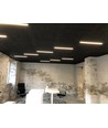 Sort Troldtekt CCT LED Skinnesett 3x60 cm - Planforsenket, Akustilight inkl. ledninger og driver