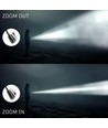 Fleksibel LED-lommelykt - magnetisk bunn, oppladbar
