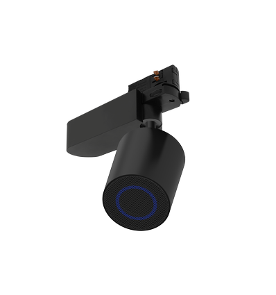 Bluetooth-høyttaler for 3-fase skinner - Sort, 10W