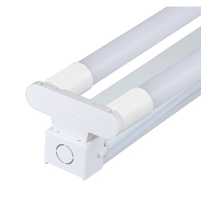120 cm 2x18W T8 LED dobbeltarmatur - Samsung chip, inkl. LED-rør