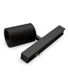 Magnetisk Mini LED skinnespot - Antrasitt, 1W, Passer til PicoTrack 2 skinner, RA92, 12V