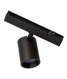 Magnetisk Mini LED skinnespot - Antrasitt, 1W, Passer til PicoTrack 2 skinner, RA92, 12V