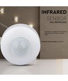 V-Tac bevegelsessensor LED-vennlig, hvit, PIR infrarød