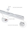 120cm 50W LIMEA GO komplett LED armatur - 120lm/W, IP65, 4000K, IK07