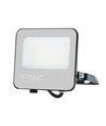 30W LED lyskaster - 185lm/W, IP65, Samsung LED chip, kald hvit, sort kabinett, utendørs