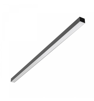 1203mm Allday Basic takarmatur 20W/30W/40W - 3CCT, 230V, 90°, IP20, 42x37mm, svart, PR, UGR19