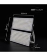 500W LED lyskaster - 135lm/W, 67.500lm, IP65, sort, utendørs