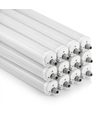12 stk. V-Tac vanntett 48W komplett LED-armatur - 150 cm, 120lm/W, IP65, gjennomkoblet 230V