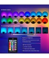 50W RGB lyskaster - Arbeidslampe, IP66