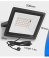 50W RGB lyskaster - Arbeidslampe, IP66