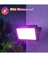 30W RGB lyskaster - Arbeidslampe, IP66