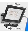 30W RGB lyskaster - Arbeidslampe, IP66