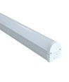 120cm 40W komplett LED-armatur, gjennomgangskoblet - IP20