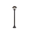 VT-845 pullertlampe E27 - matt svart, klart glass