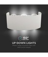 Vt-846 LED vegglampe 5W - 4000K, sandhvit