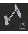 455 VT-7009CH bilde/speillampe 9W - bevegelig, krom, 3000K