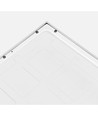 60x60 LED-panel, 28W - Høyde:35mm, 5000K, hvit kant