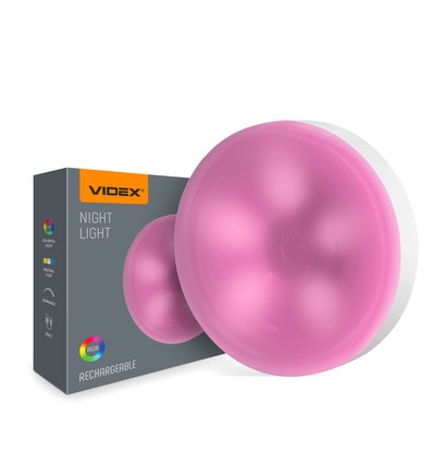 LED oppladbar nattlampe