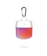 Oppladbar RGBW LED-lampe - Magnetisk & USB-C, inkl. fjernkontroll & karabinkrok