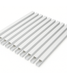 10 stk. 25x16 Kabelkanal med tape - Hvit, 25x16mm, Lengde 2m