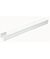 10 stk. 40x40 Kabelkanal med tape - Hvit, 40x40mm, Lengde 2m