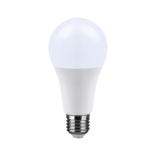 A65 VT-2015 LED 15W E27 - plastpære, Cree-chip, 6500K, 200°, 6 års garanti