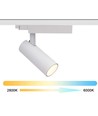13W Zigbee CCT 1-fase skinnespot - 38 grader, 1F2W