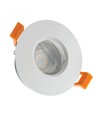GU10 innfellingsspot, IP65 - Hvit, rund, uten lyskilde