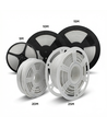 5m 9W/m vanntett slim COB-strip - 230V, IP67, 296/m LED, tape på baksiden, opptil 50m