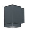 Vt-841 vegglampe GU10 - mørkegrå (nedover)