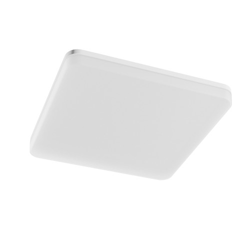 330x330 Nymphea Fusion taklampe 20W eller 30W eller 40W - CCT, 230V, 120°, IP44, 53mm, hvit, firkantet, LED