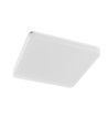 40W Taklampe, Justerbar Watt og CCT - 3 lysfarger, IP44, 33 x 33cm Firkantet