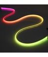 5m utendørs RGBIC Neon LED-stripe - 2 meter ledning, 10W/m, 576 LED per meter, 24V, IP67