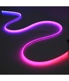 10m utendørs RGBIC Neon LED-stripe - 2 meter ledning, 10W/m, 576 LED per meter, 24V, IP67