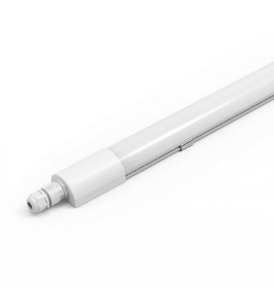 150cm HICRI PRO sensorarmatur 46W - Gjennomgangskoblet, mikrobølgesensor, RA93, 130lm/W, IP65