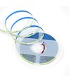 10m 9W/m Lyseblå COB-LED strip - 24V DC, IP20, 320 LED/m