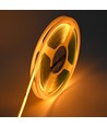 10m 9W/m Gullgul COB-LED-strip - 24V DC, IP20, 320 LED/m