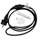 2m Vanntett kontakt til 230V LED-strip (Slim COB) - Inkl. endplugg, 230V