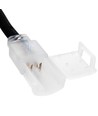 Vanntett kontakt til 230V LED-strip (Slim COB) - 10 meter, inkl. endestykke, 230V