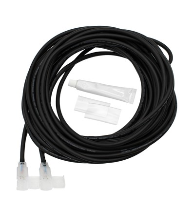 6 m vanntett mellomstykke til 230V LED-strip (Slim COB) - Inkl. endestykke, 230V