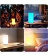 RGBIC+CCT LED bord/nattlampe - Hvit, touch-styring, IP20 innendørs
