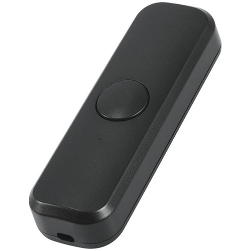 Ledningsdimmer for LED, 0-75W - Bakkantdimmer, sort, trykknapp