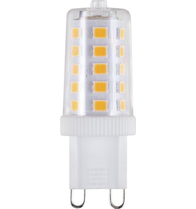 G9 3W dimbar LED-pære - 260lm, 2700K, klart glass, 5cm