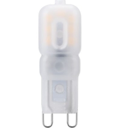 G9 2W LED-pære - 220lm, 4000K, matt glass