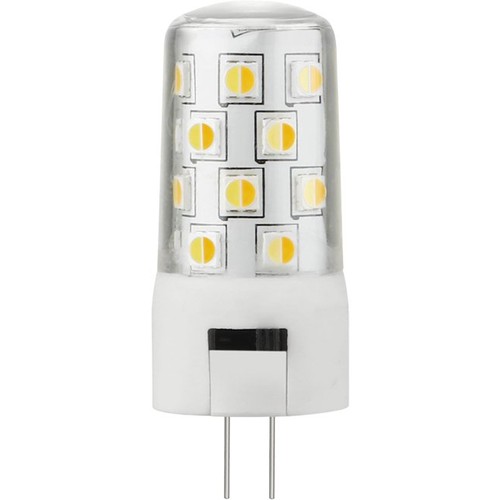 G4 3W LED-pære, 12V - 4,6cm, CCT, dimbar, RA90, klart glass