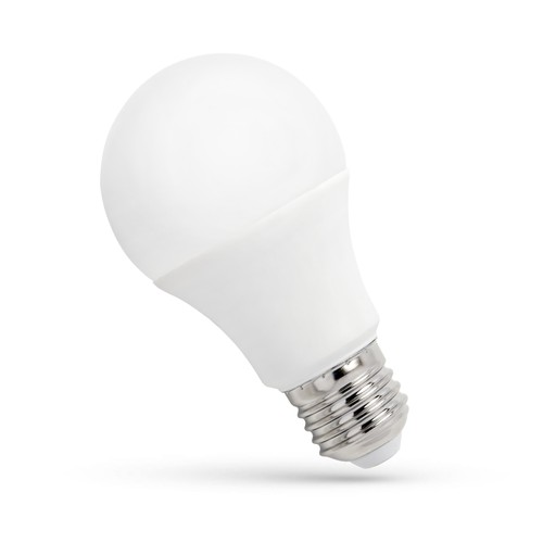 E27 4,9W LED pære - A60, 450lm, 3000K, 270°, erstatter 38W