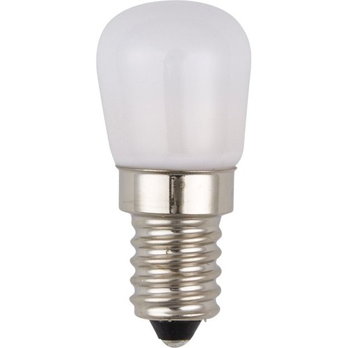 E14 1,5W LED-pære - Pygmy, 5,2cm, 110lm, opalt glass, 3000K